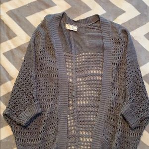 Pink Rose Sweater Cardigan